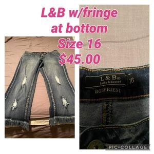 L&B boyfriend fringe